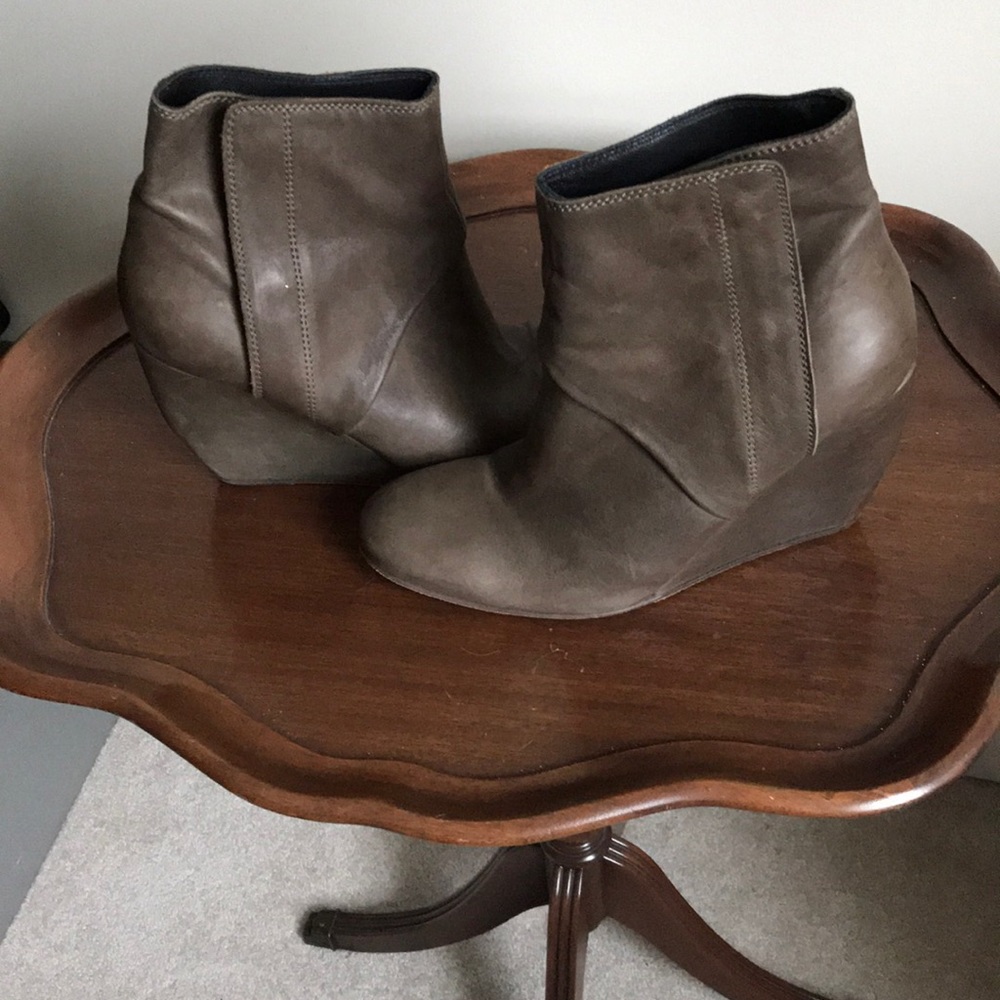 Italian Leather Ankle Boots